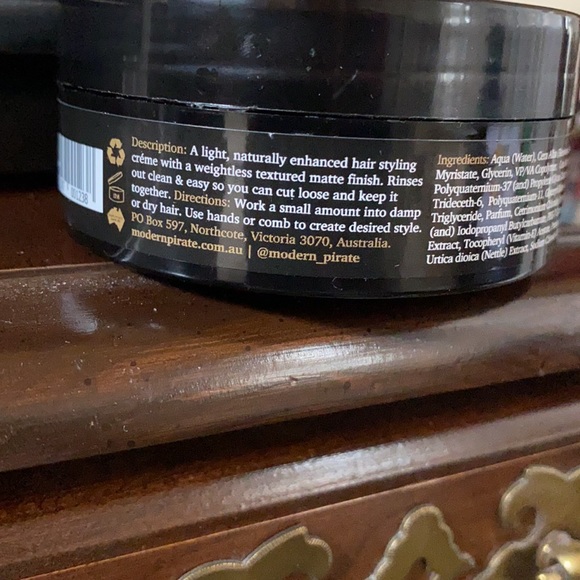 modern pirate Grooming Copy Modern Pirate Sea Salt Creme Pomade